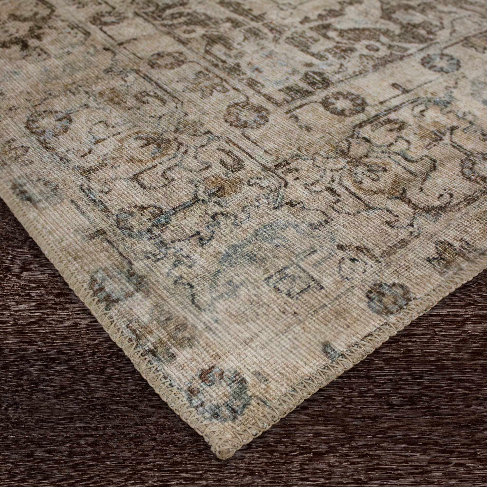 Chloe 7'6" x 10'2" ft Handwoven Indoor Rug, Multicolour - Angle Image - RCHL-61182-810