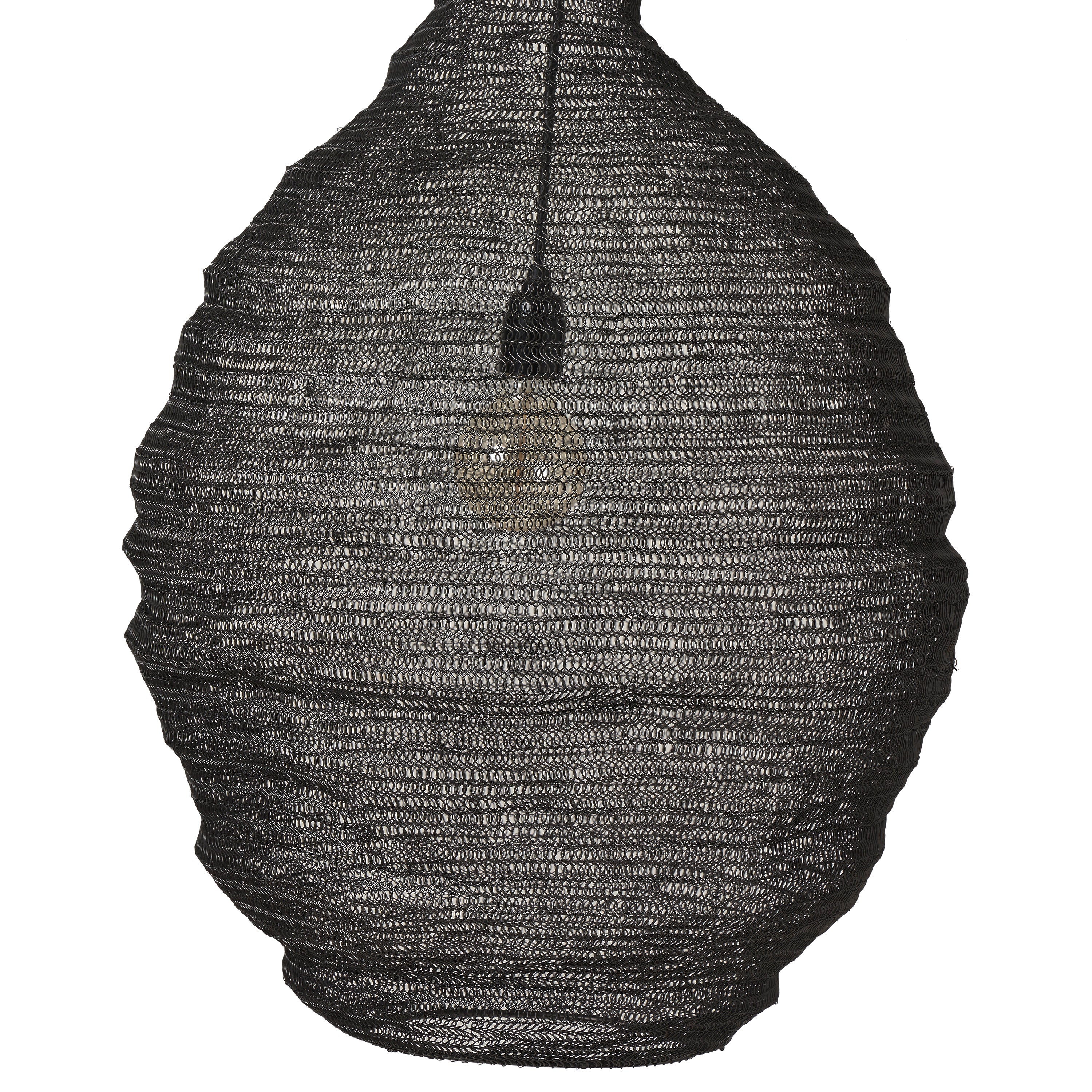 Corfu 148.5" Height Ceiling Fixture, Black - Detail Image - LPC4494