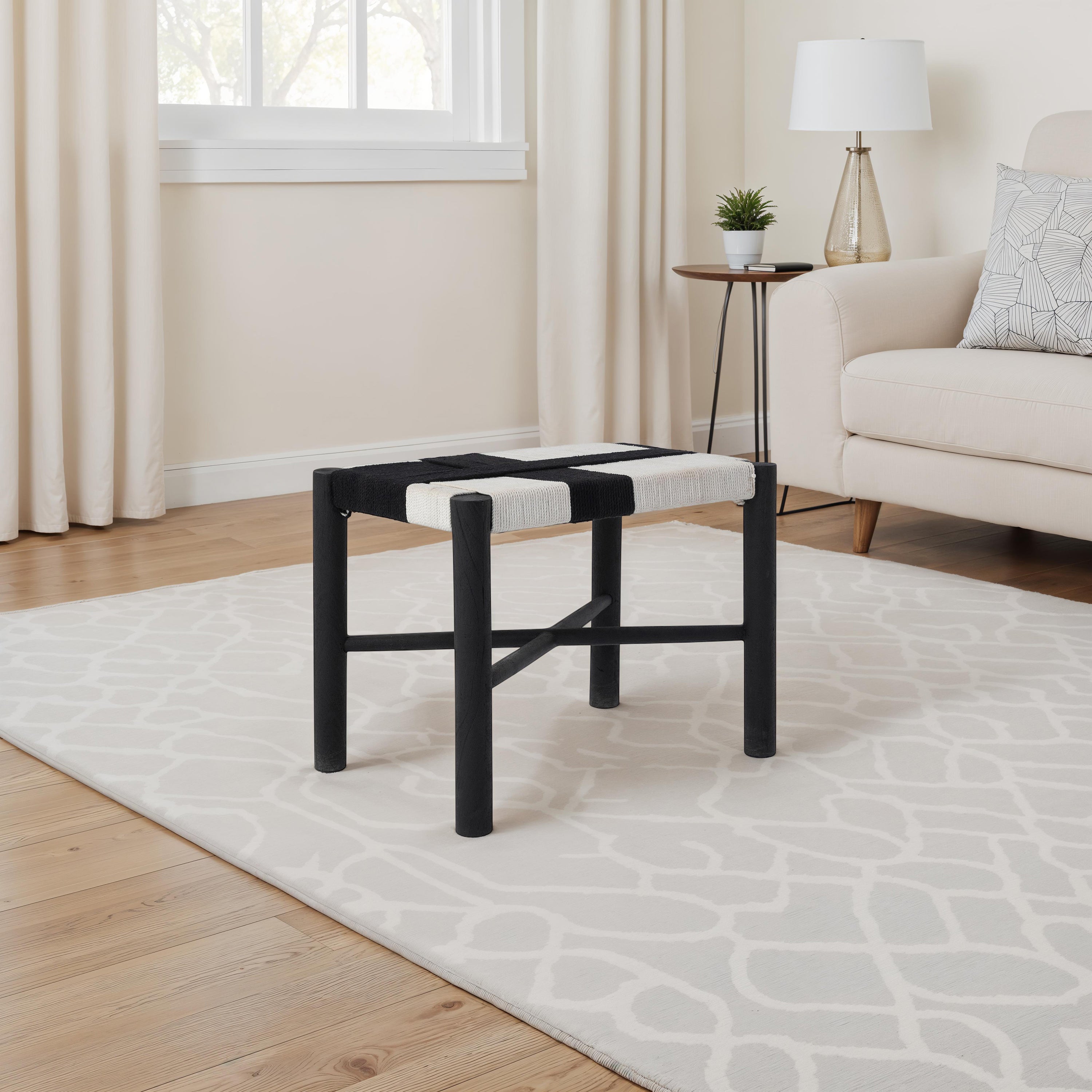 Plex 16.0" Height Stool, Black - White Label Lifestyle Image - CHA113