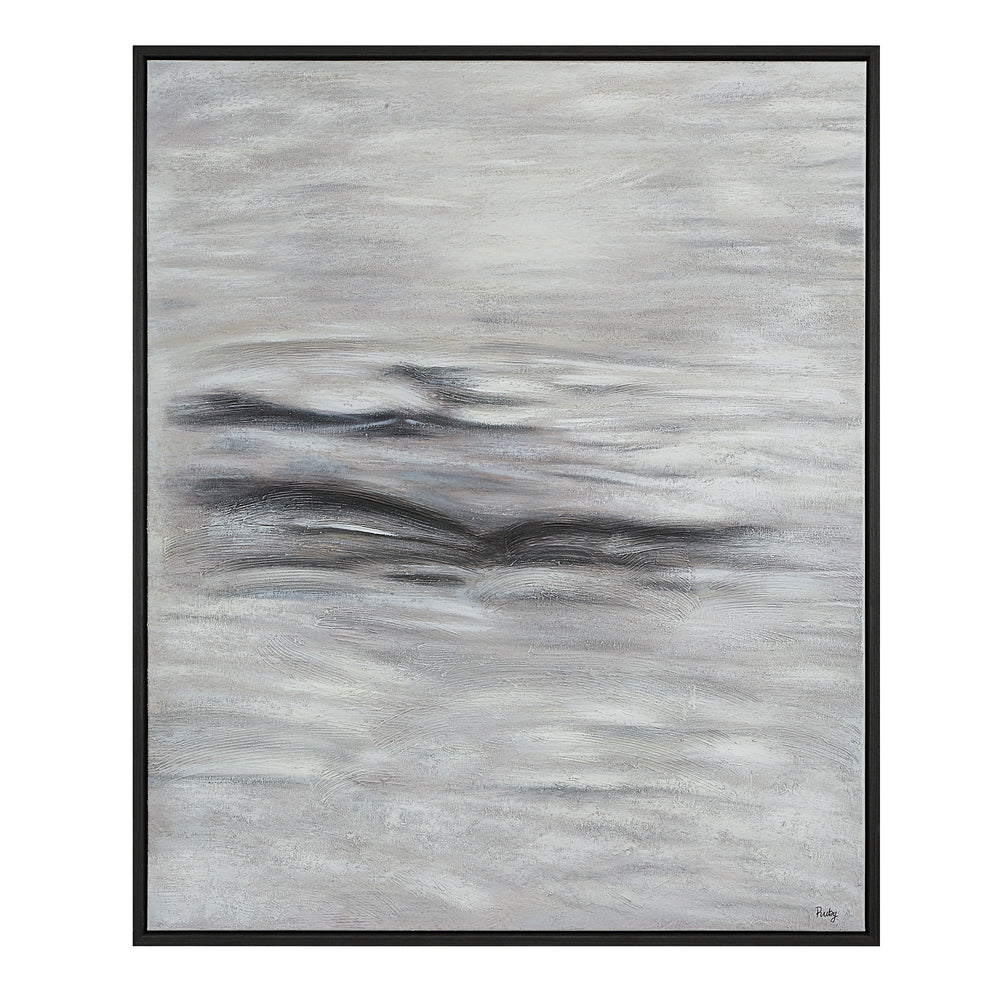 Baelish 60" H x 50" W Canvas Art, Grey - Main Image - OL2187