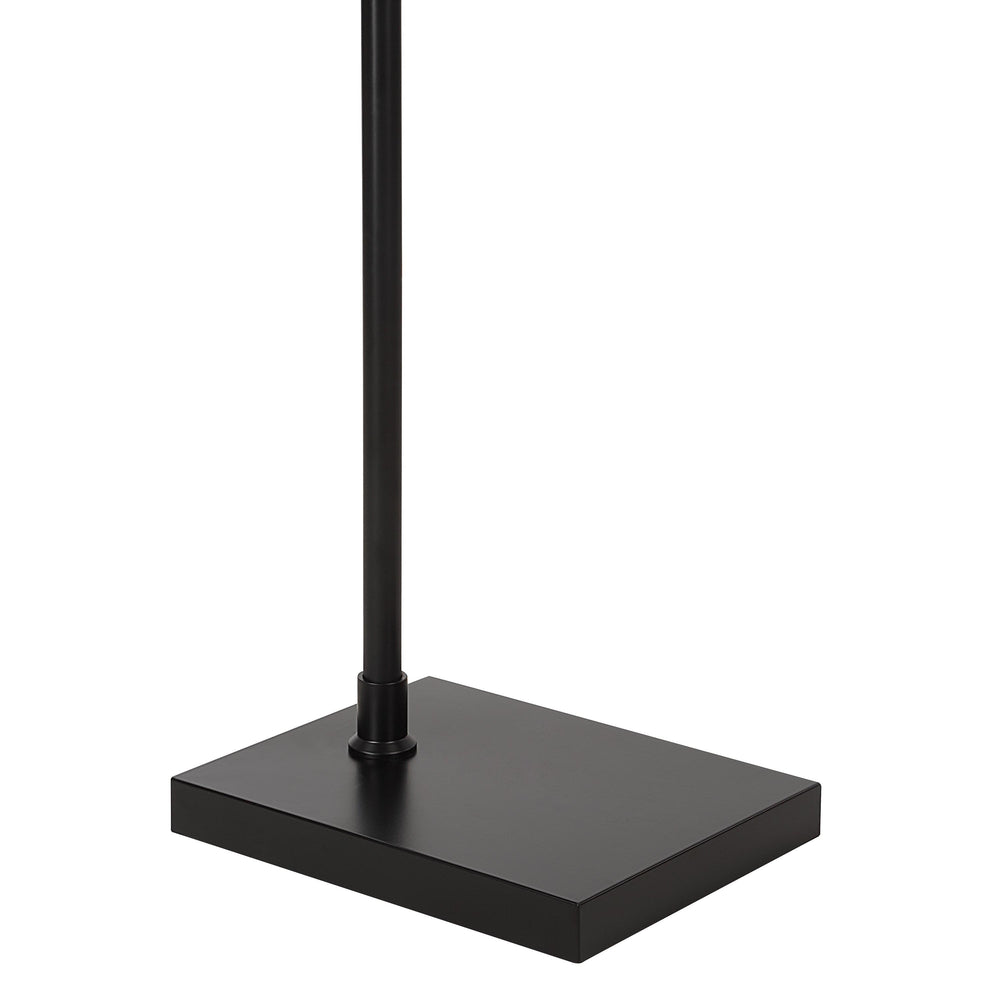 Crystal 66.5" Height Floor Lamp, Black - Detail Image - LPF3166