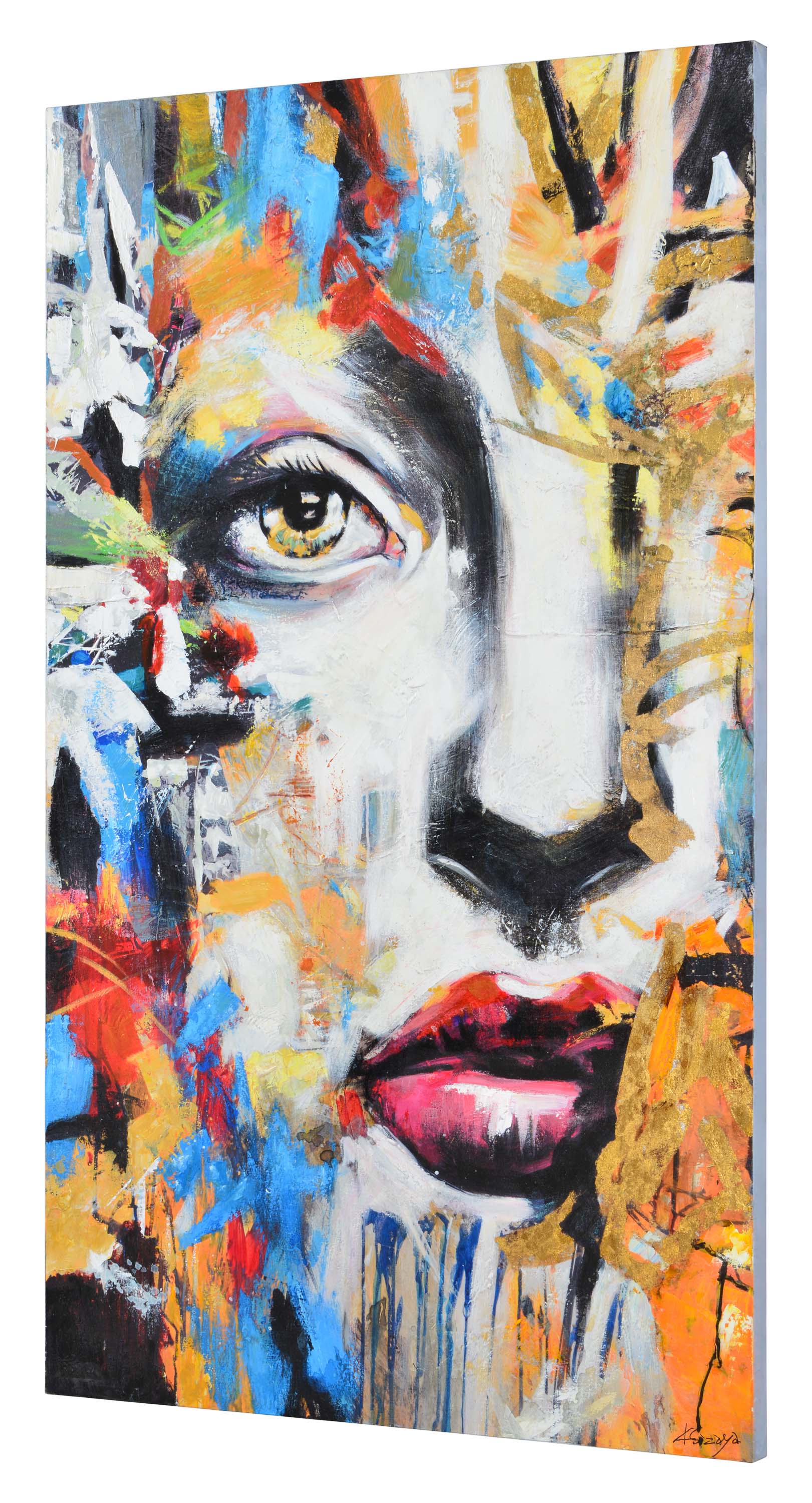 Ara 36" Wide Canvas Art, Multiple - Angle Image - OL1675