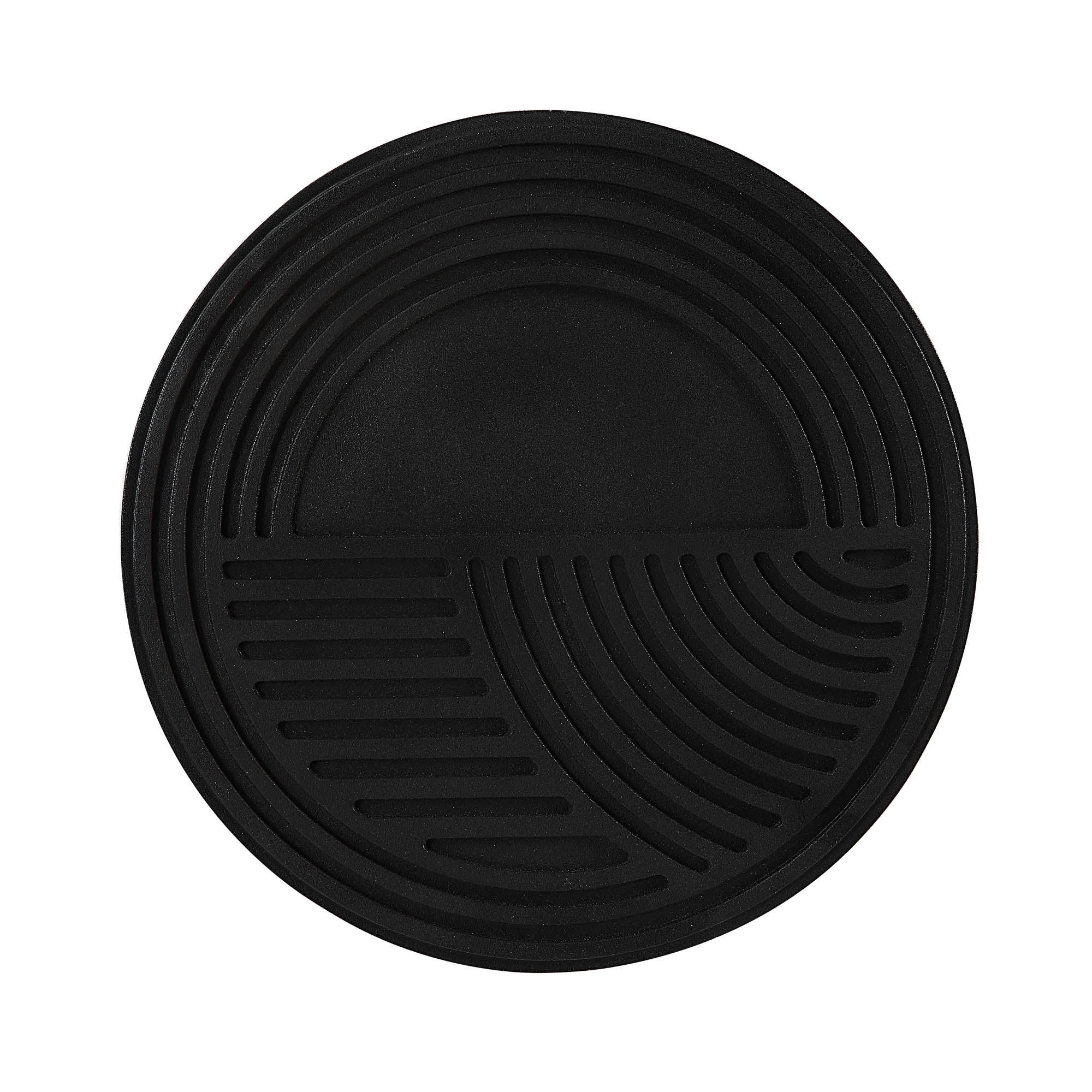 Sofia 3 Piece Wide Wall Art, Matte black - Detail Image - W6733