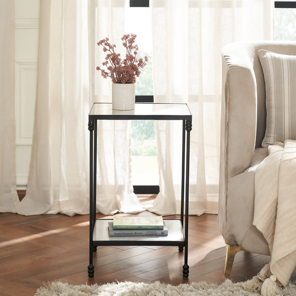 Giulia 24" Height Table, White - Lifestyle Image - TA514
