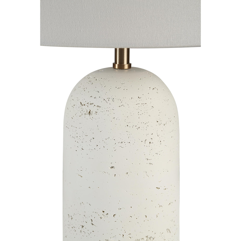 Dorato 24.75" Height Table Lamp, White - Angle Image - LPT1291-SET2