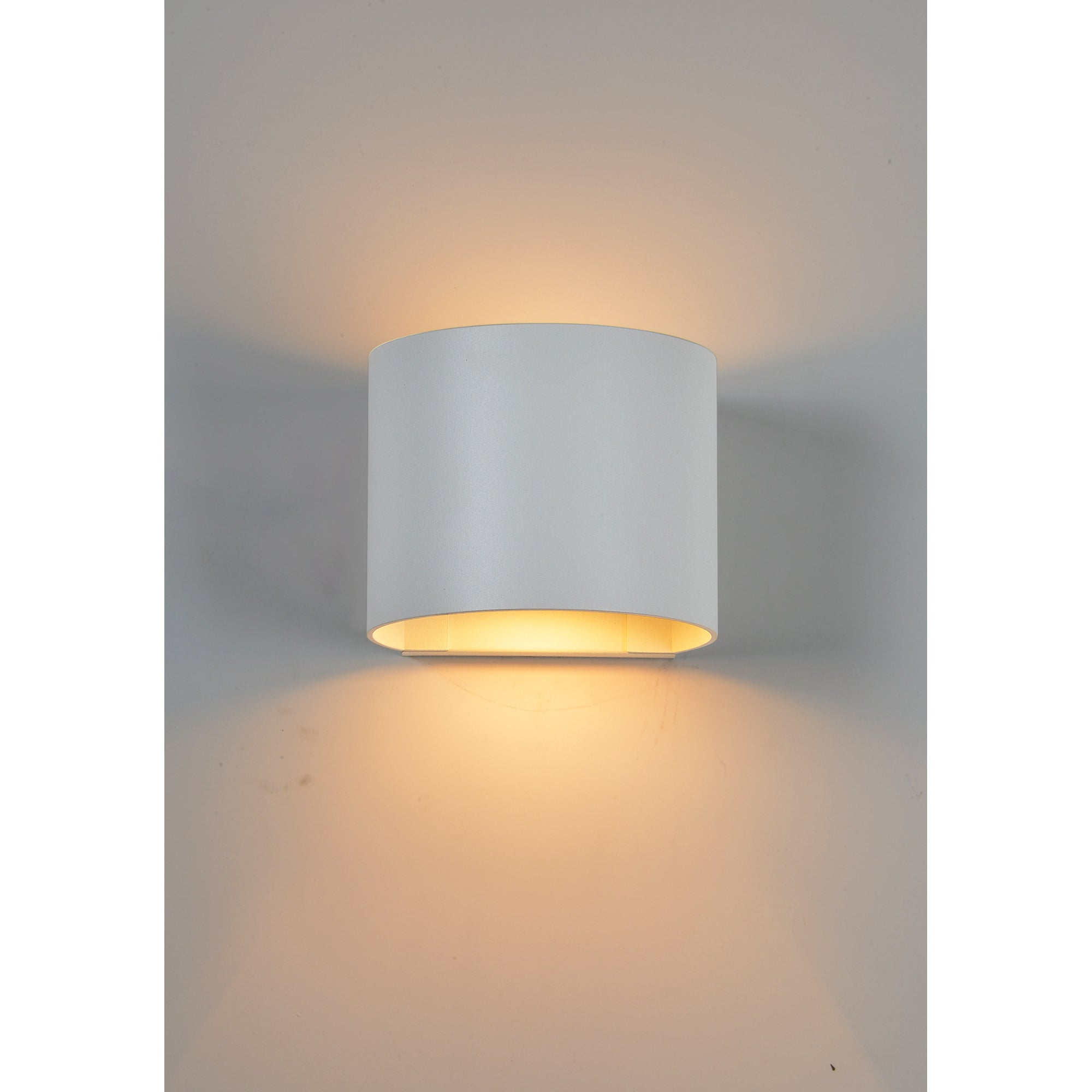 Zak 4.72" Length Wall Sconce, Matte White - Additional Image 2 - WS112