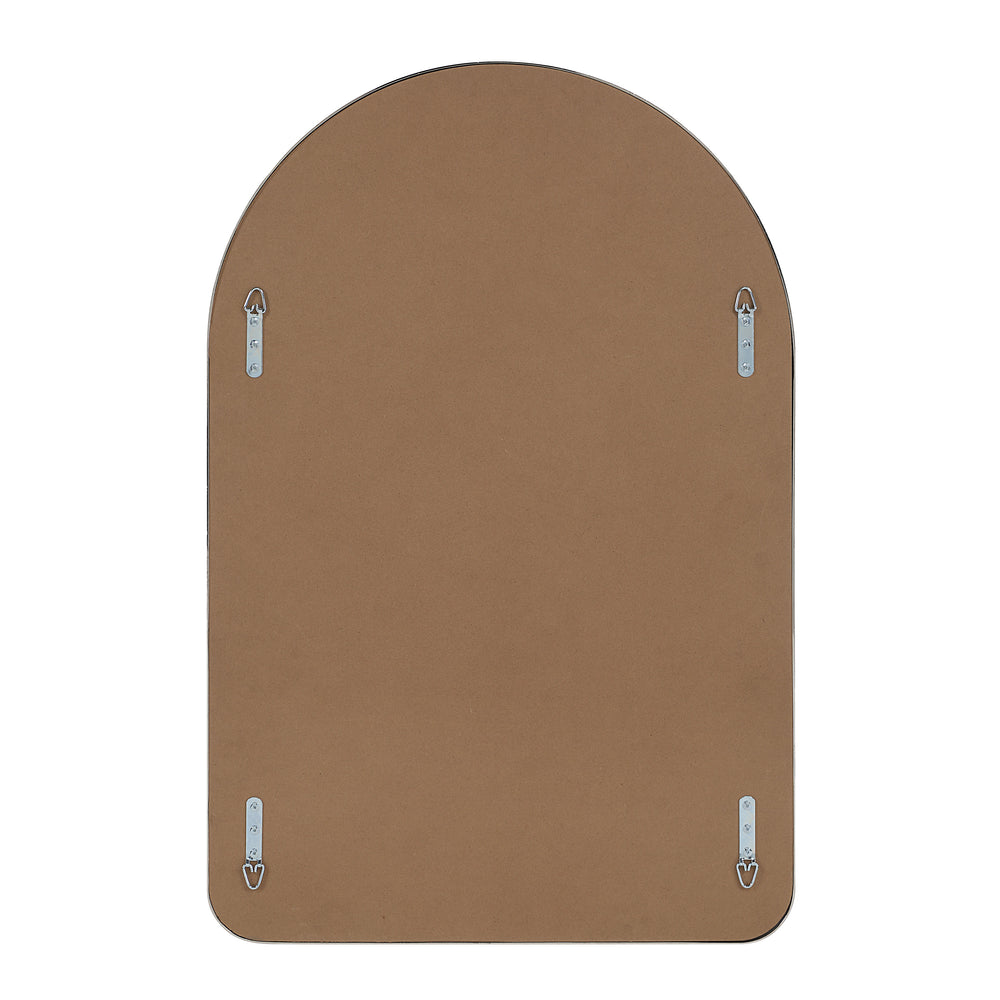 Cassis 36" H x 24" W Wall Mirror, Silver - Backing Image - MT2725