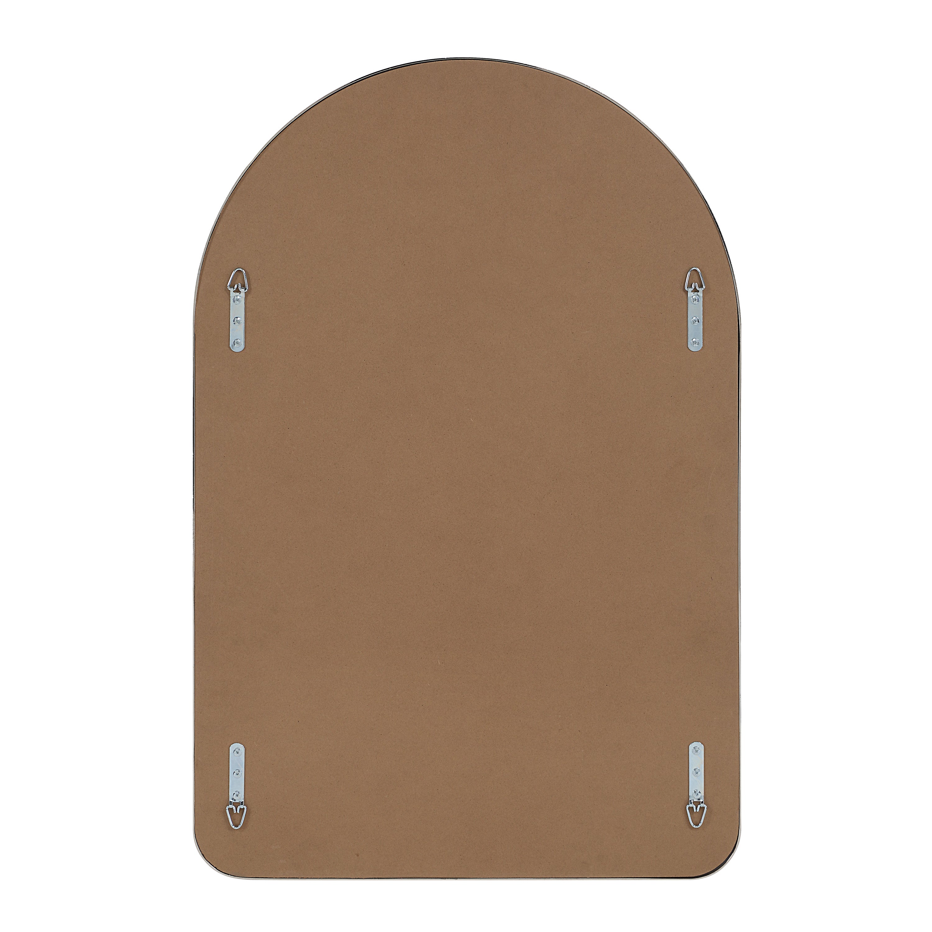 Cassis 36" H x 24" W Wall Mirror, Silver - Backing Image - MT2725