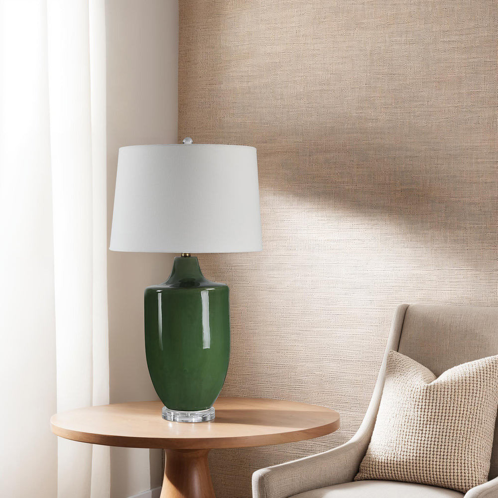 Pesca 30.75" Height Table Lamp, Green - Lifestyle Image - LPT1348