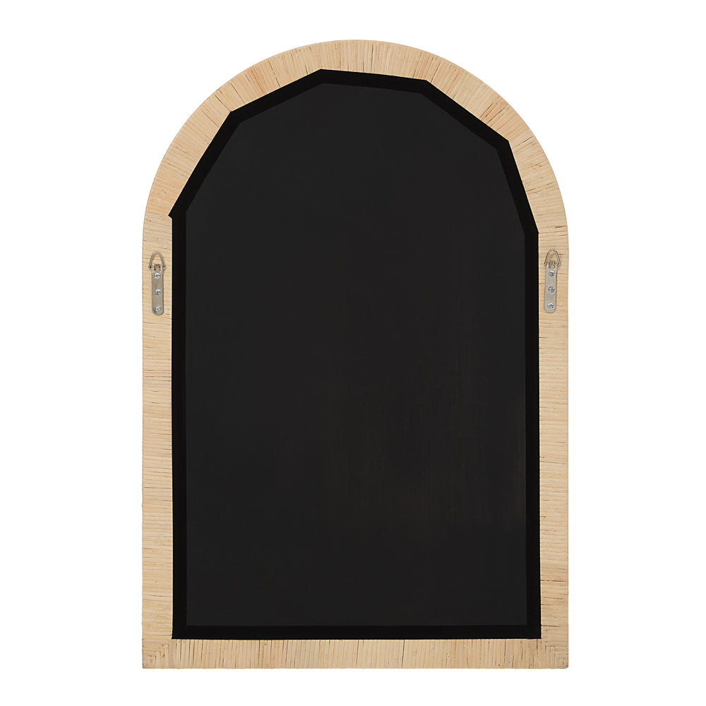 Tally 36" Tall Arch Rectangular Mirror, Natural - Backing Image - MT2655