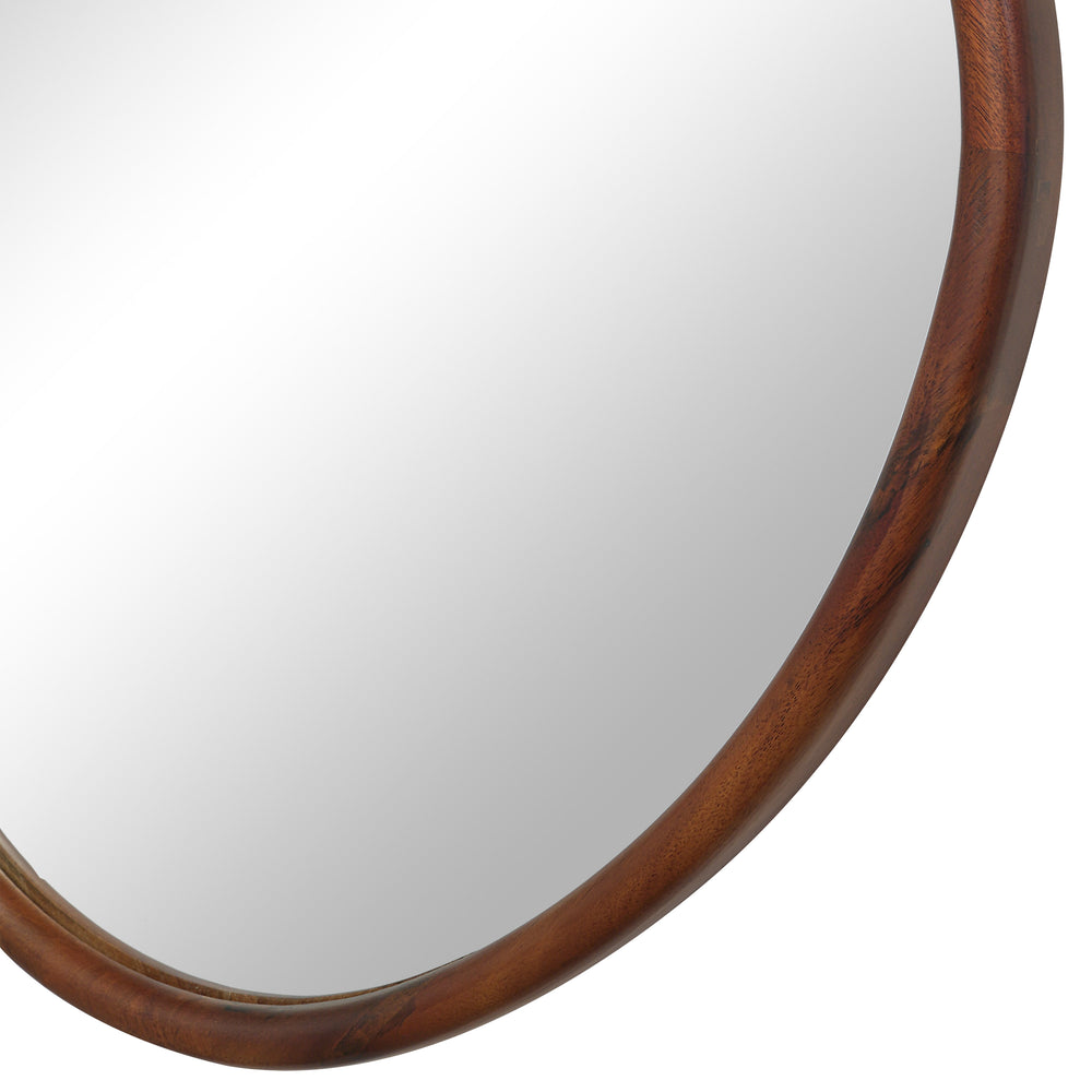 Tivoli Wall Mirror, Brown - Detail Image - MT2701