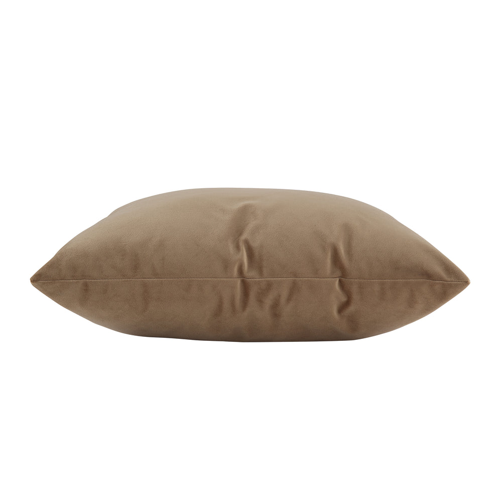 Alchemilla 20X20 Indoor Pillow, Camel - Angle Image - PWFL1458