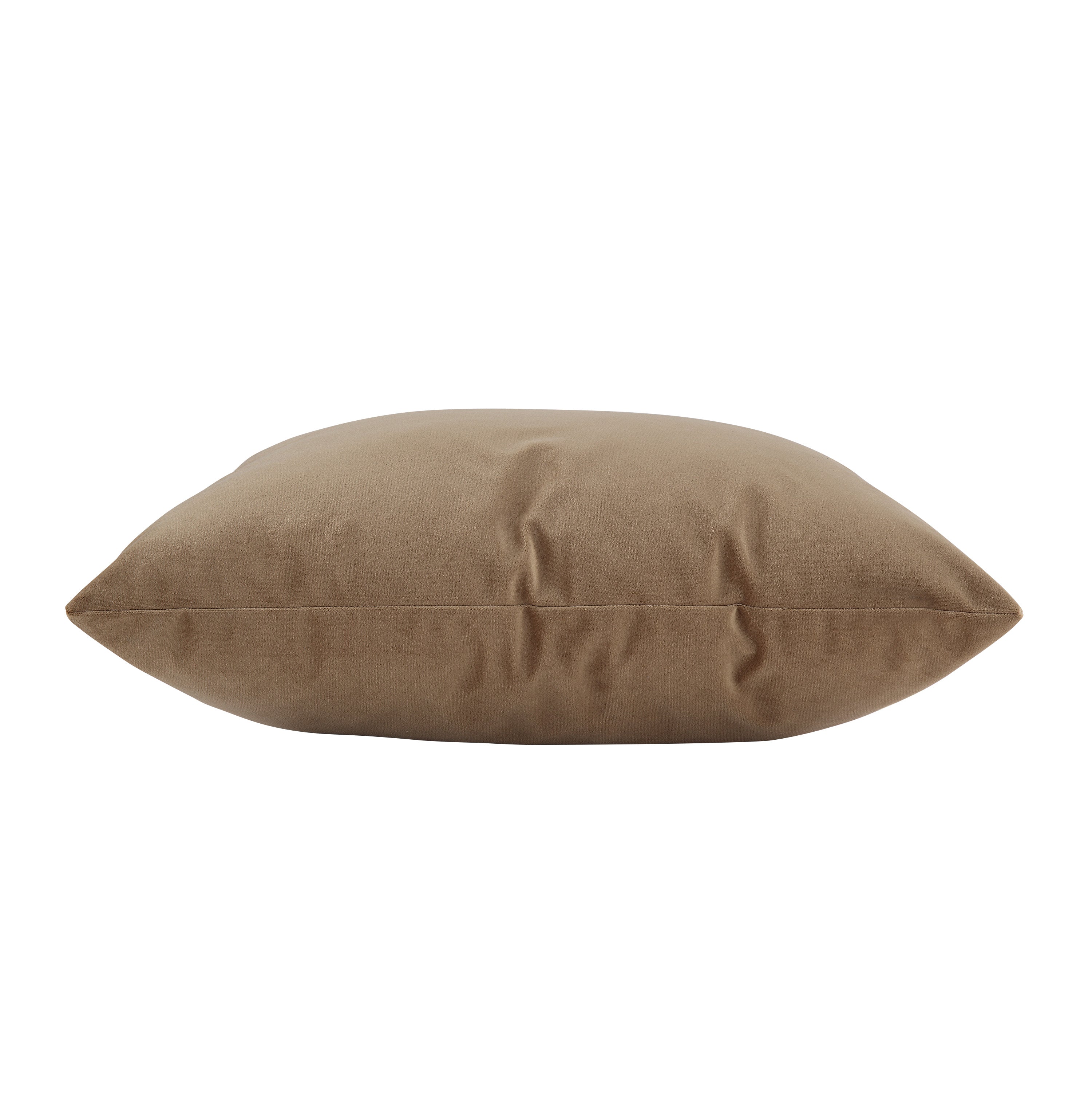 Alchemilla 20X20 Indoor Pillow, Camel - Angle Image - PWFL1458