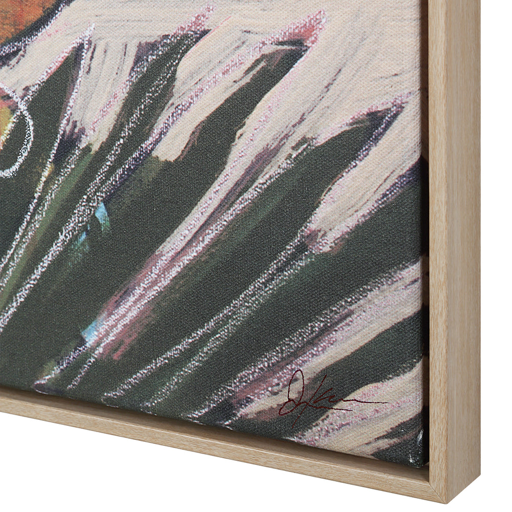 Belleza 40" H x 40" W Canvas Art, Green - Detail Image - OL2216