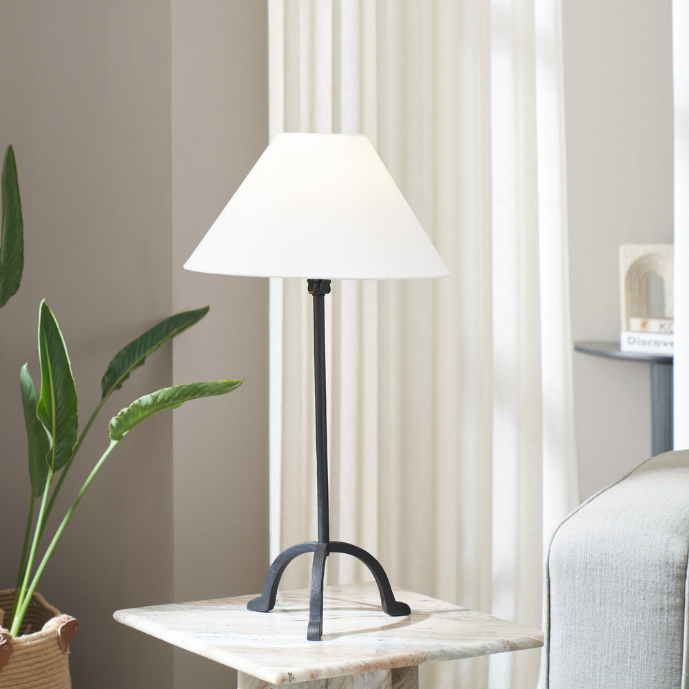 Kitts 27.25" Height Table Lamp, Black - Lifestyle Image - LPT1307