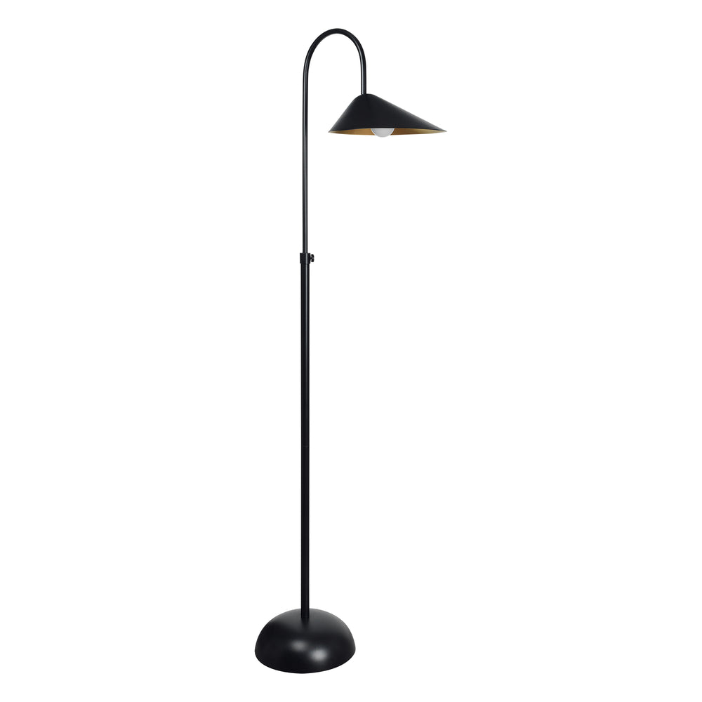 Forte 68.5" Length Floor Lamp, Matte Black - Angle Image - LPF3145