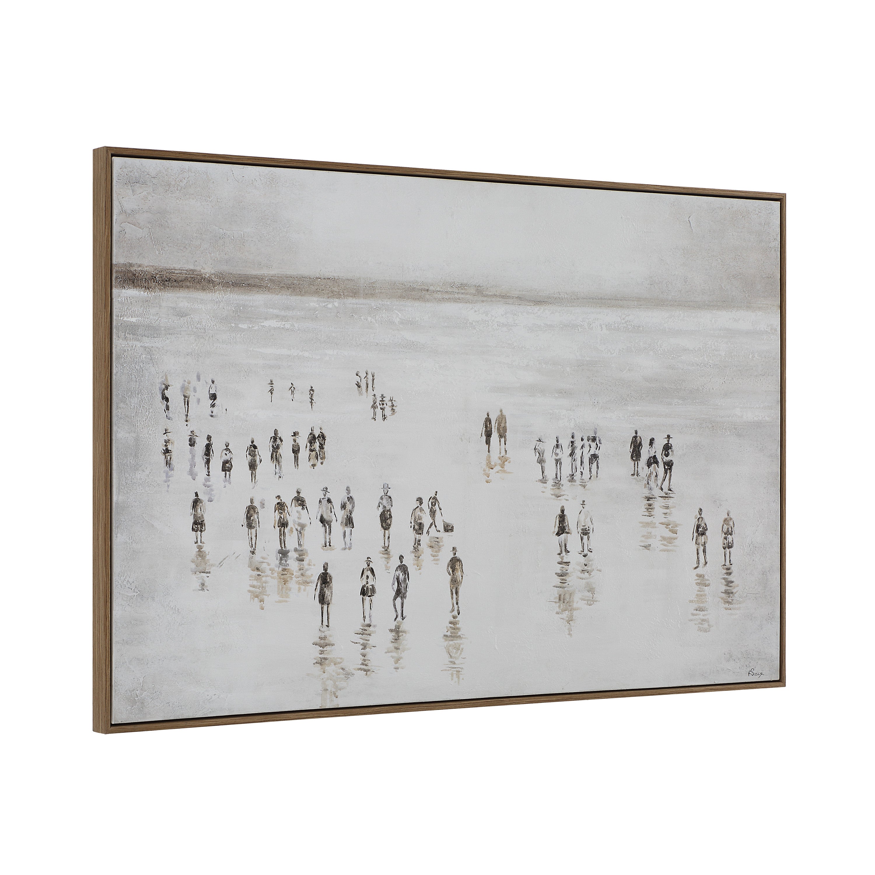 Lagoa 40" H x 60" W Canvas Art - Angle Image - OL2230