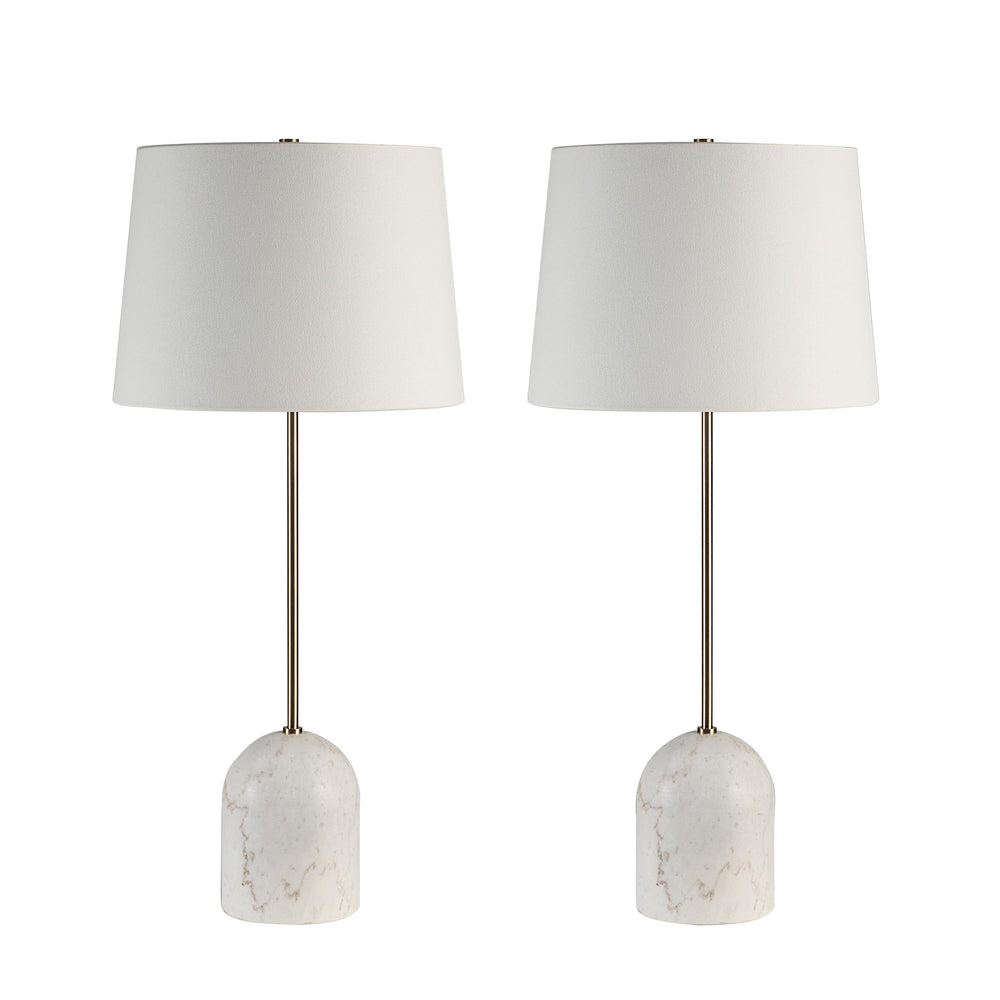 Dili 31" Height Table Lamp, White - Main Image - LPT1290-SET2