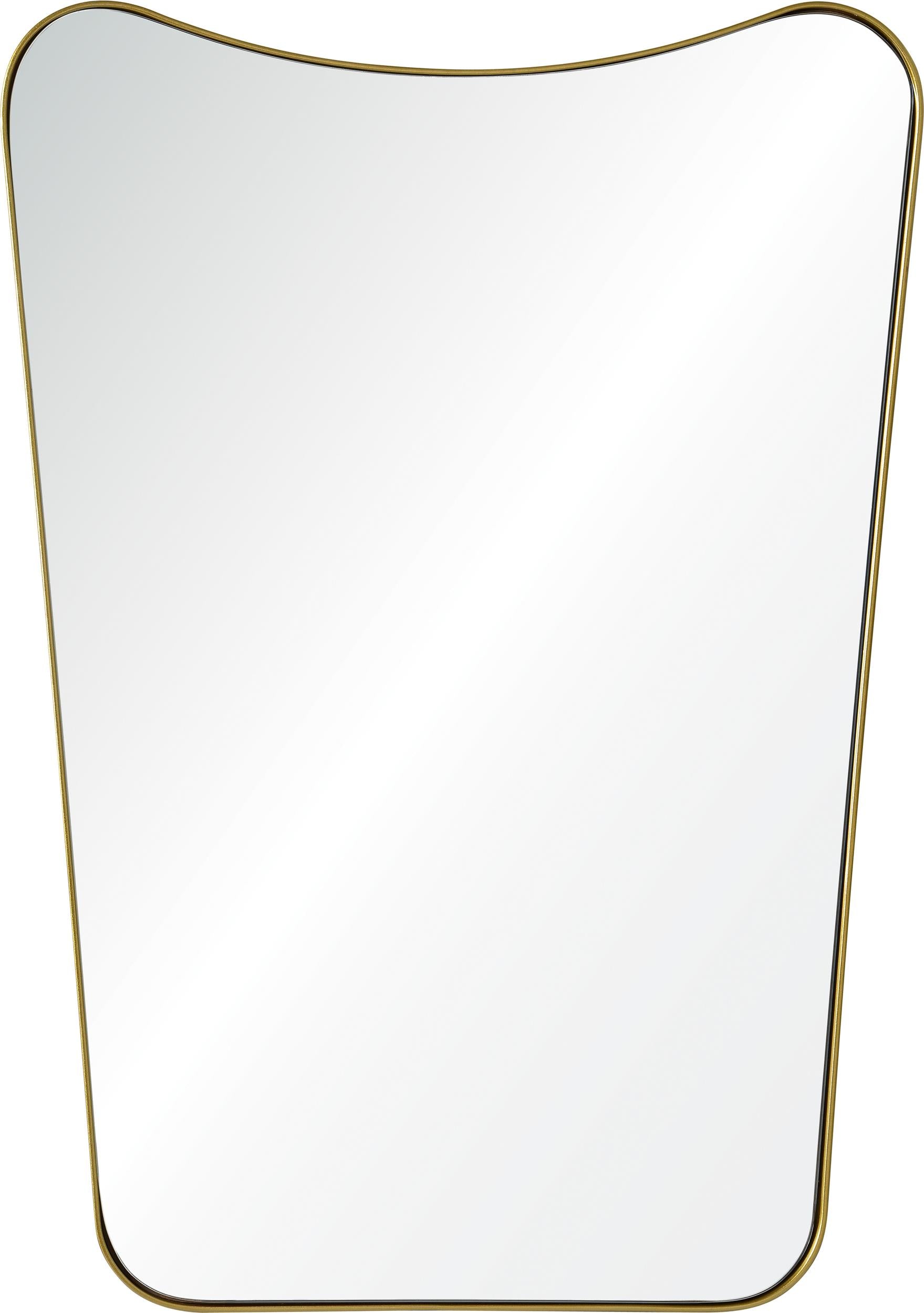 Tufa 28" Tall Rectangle Wall Mirror, Yellow - Main Image - MT1697