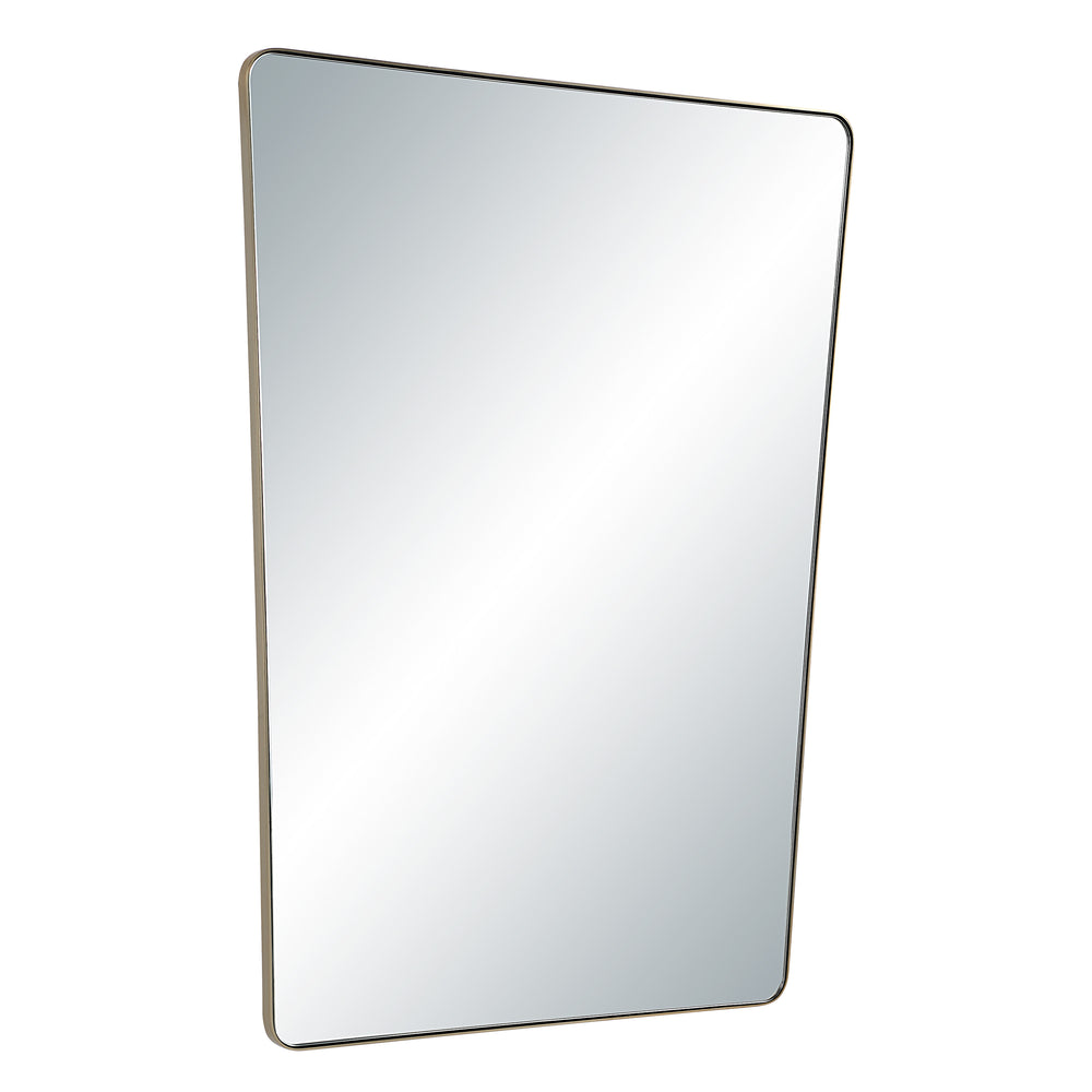 Mily 36" H x 28" W Wall Mirror, Yellow - Angle Image - MT2728