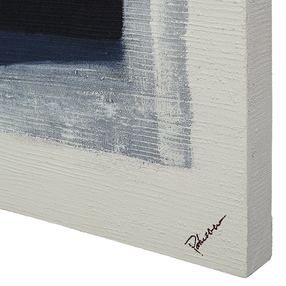 Ibiza 62" H x 44" W Canvas Art, Blue - Additional Images - OL2188