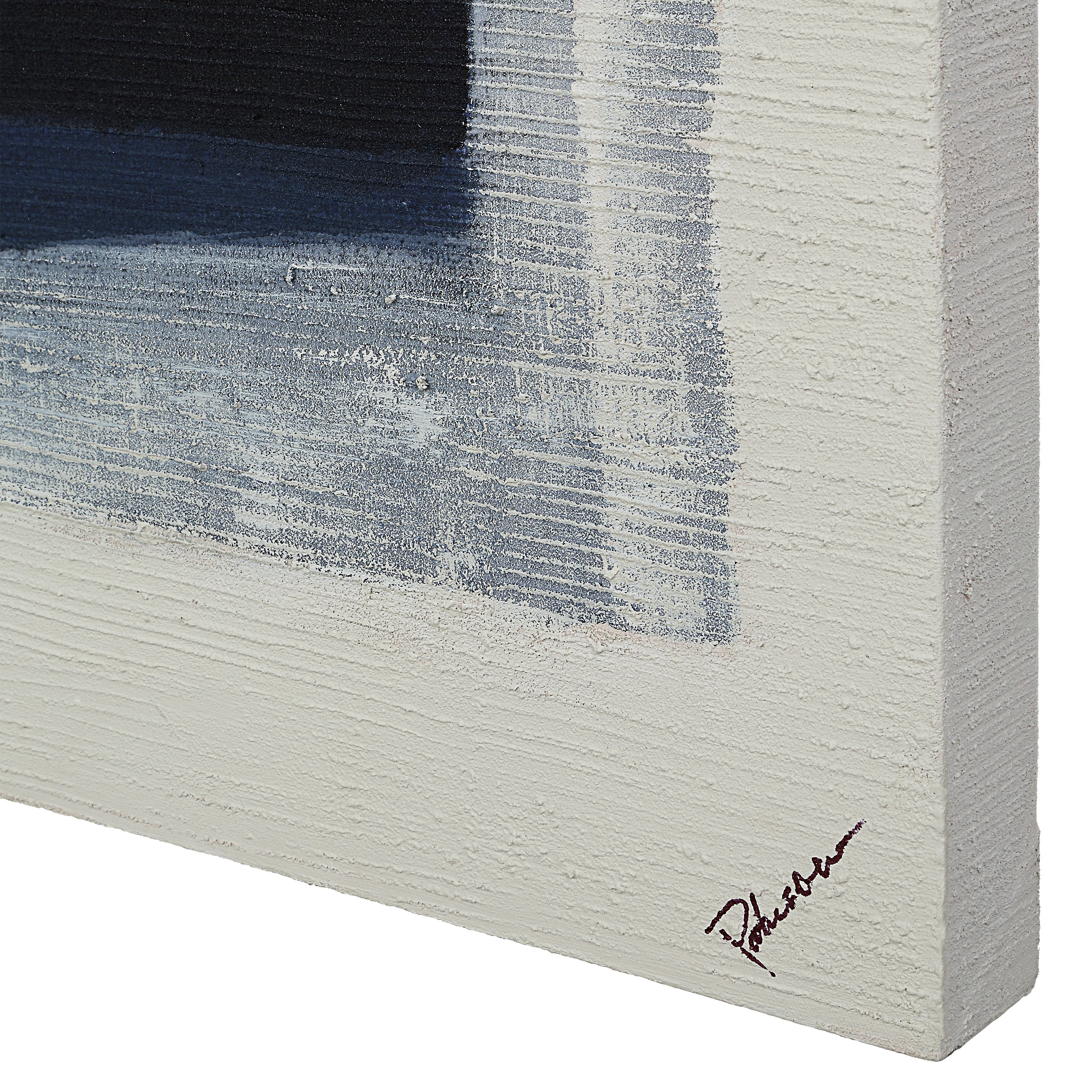 Ibiza 62" H x 44" W Canvas Art, Blue - Additional Images - OL2188