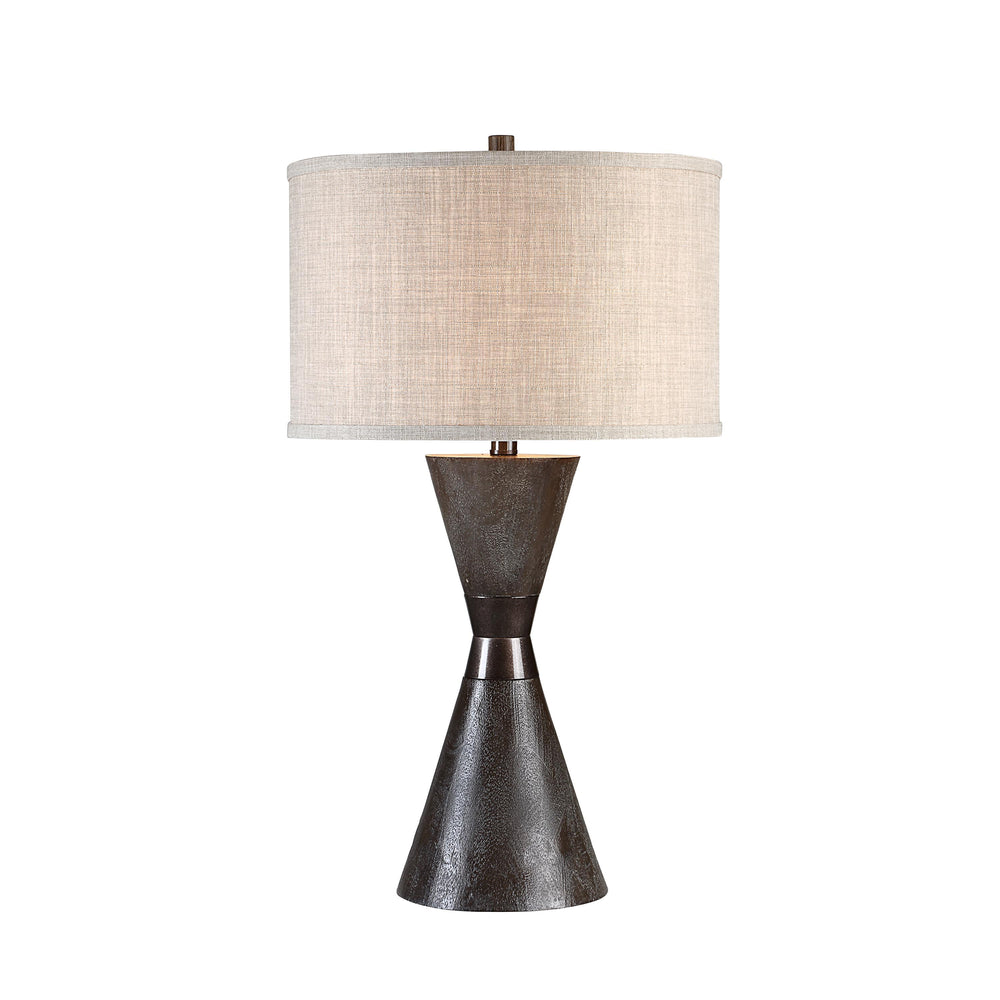 Vyara 29" Height Table Lamp, Brown - Angle Image - LPT1360