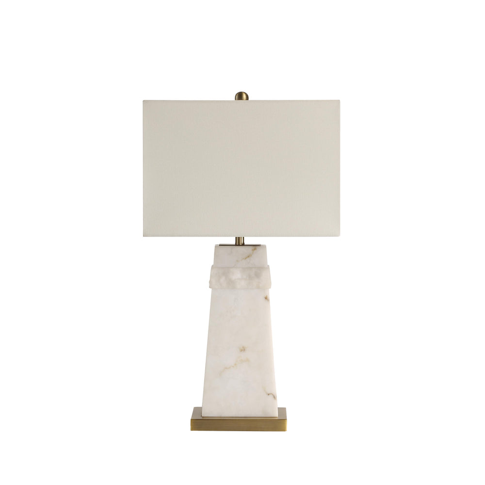 Nisrine 28" Height Table Lamp, Cream - Angle Image - LPT1342