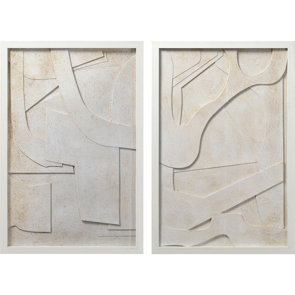 Pathfinder 20" Wide Wall Art, Off-white - Main Image - W6703