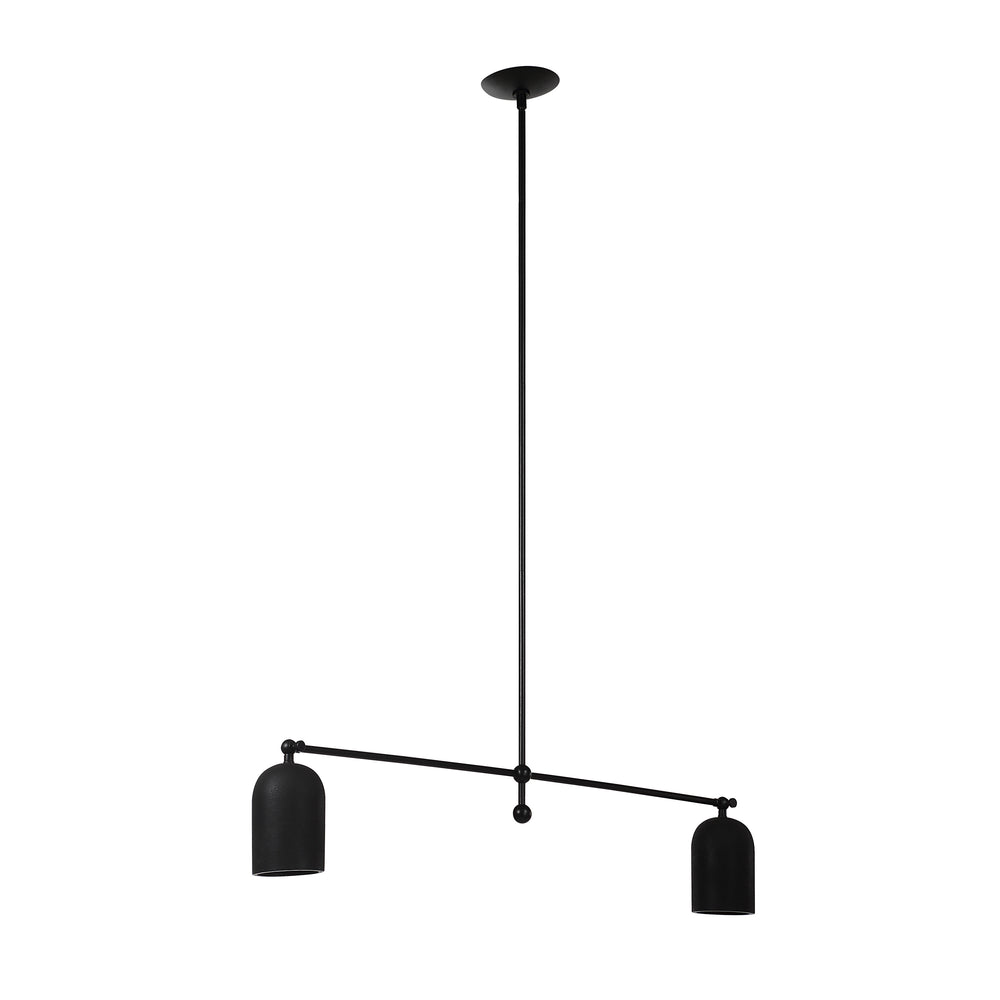 Saskia 69.25" Height Ceiling Fixture, Matte Black - Main Image - LPC4503