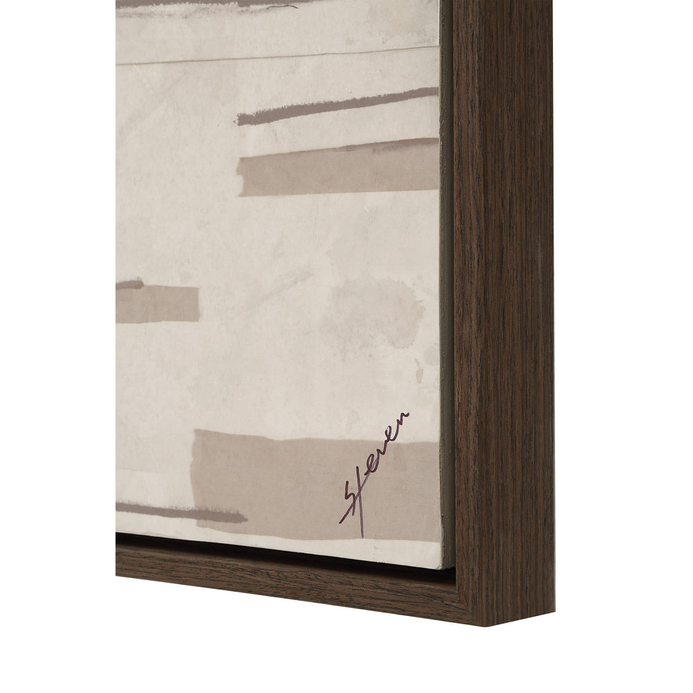 Sediment 40" H x 60" W Canvas Art - Additional Images - OL2248