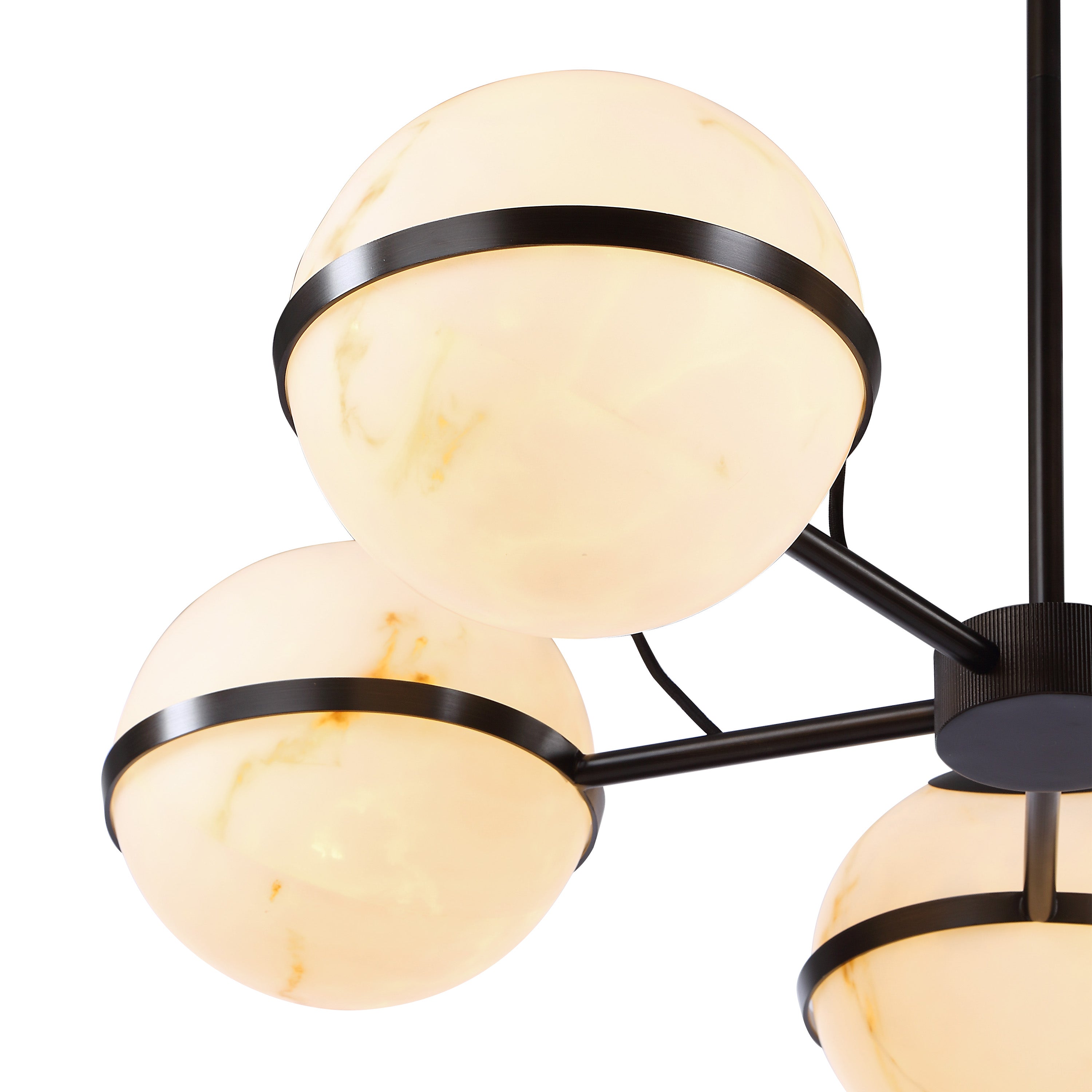 Roca 69.25" Height Ceiling Fixture, Dark Antique Bronze - Detail Image - LPC4504