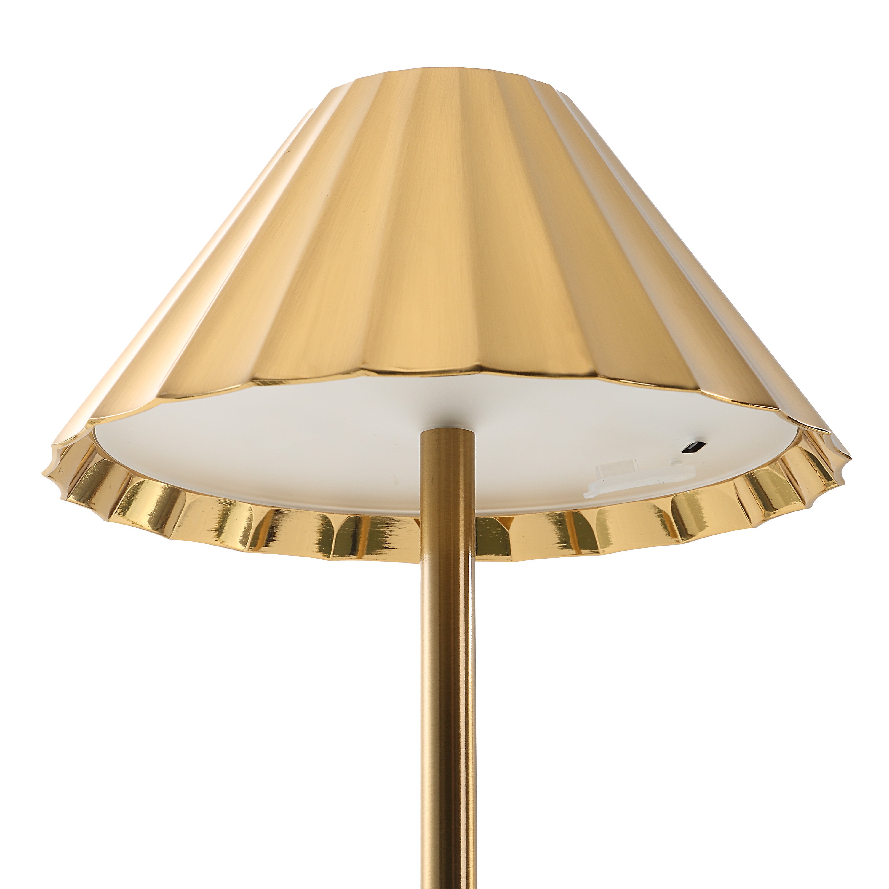 Ginevra 12.6" Height Table Lamp, Yellow - Detail Image - LPT1309