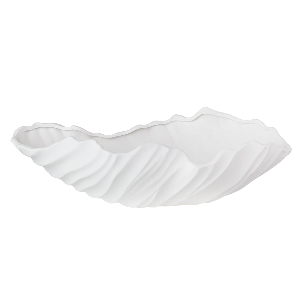 Darius Indoor Ceramic Bowl, Matte White - Main Image - VAS255