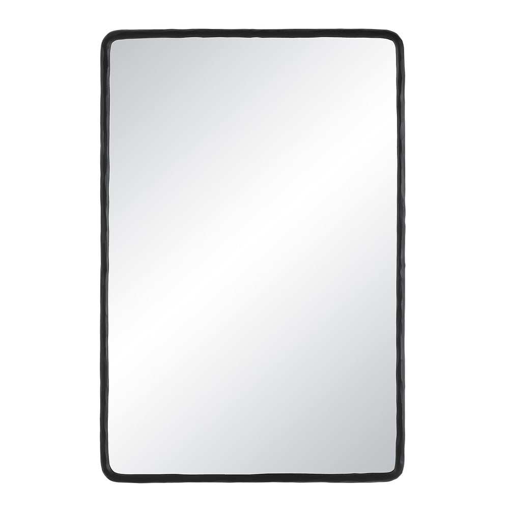 Jorah 36" Tall Rectangle Wall Mirror, Black - Main Image - MT2674