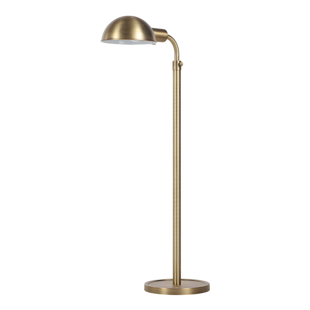 Cos 45-60" ADJ Height Floor Lamp, Dark Antique Brushed Brass - Main Image - LPF3182