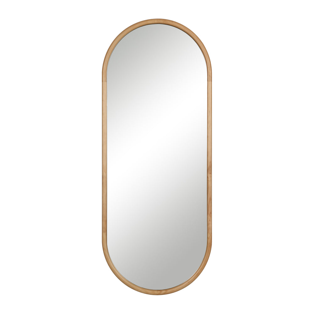 Pudino 60" H x 24" W Wall Mirror, Brown - Main Image - MT2717