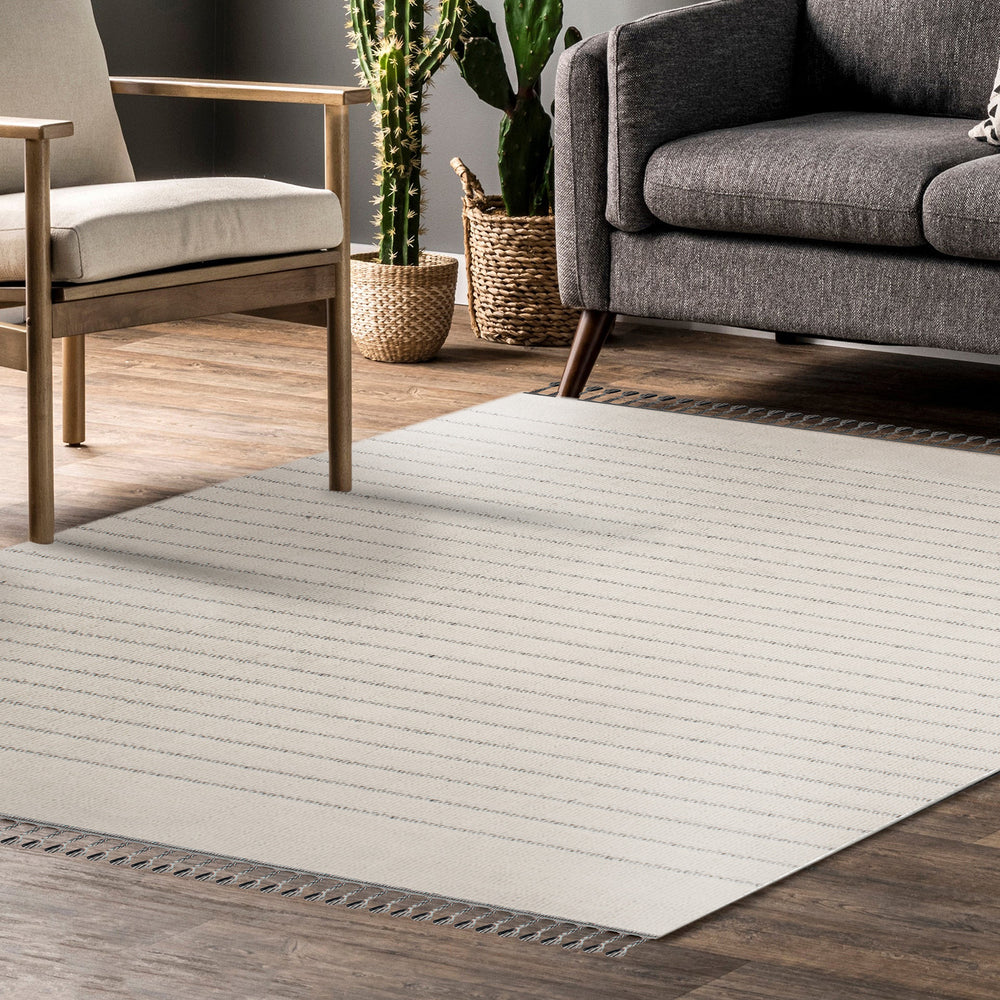 Ambrose 7'10 x 10'2 Power loomed Indoor Rug, Grey - Additional Image 3 - RAMB-10193-810