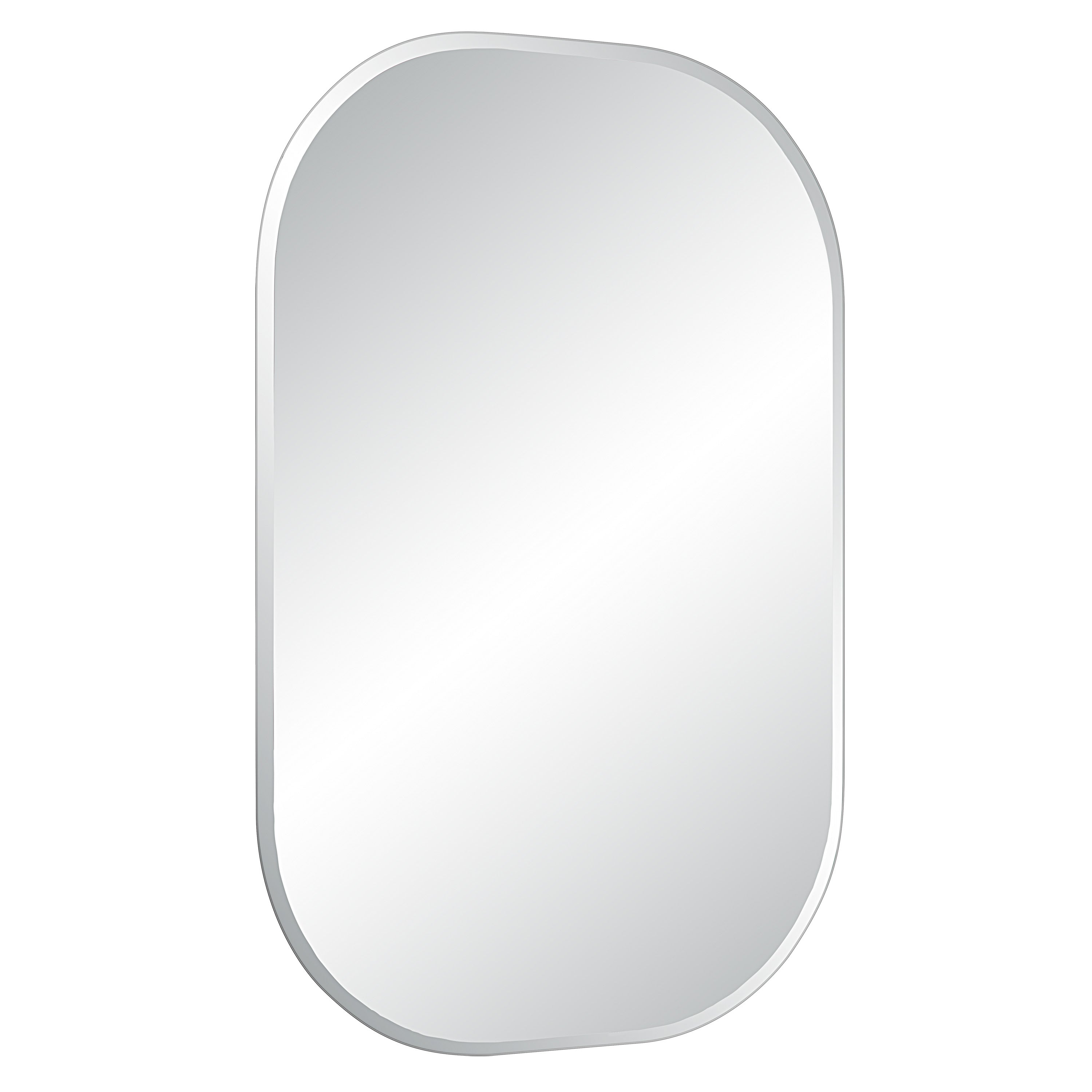 Lantana 36" Tall Rectangular Oval Mirror - Angle Image - MT2619