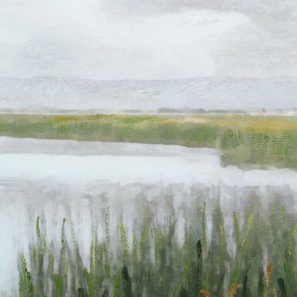 Tallow 40" H x 60" W Canvas Art, Green - Additional Images - OL2199