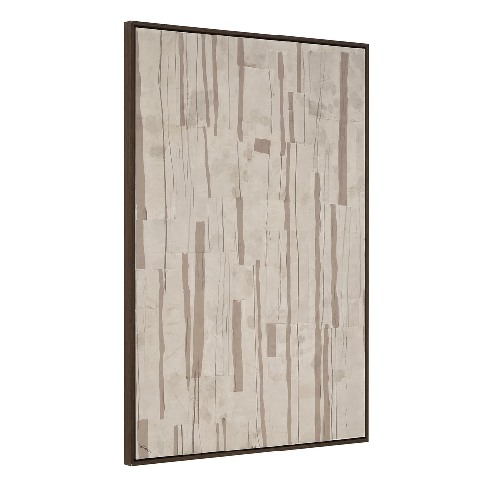 Sediment 40" H x 60" W Canvas Art - Angle Image - OL2248