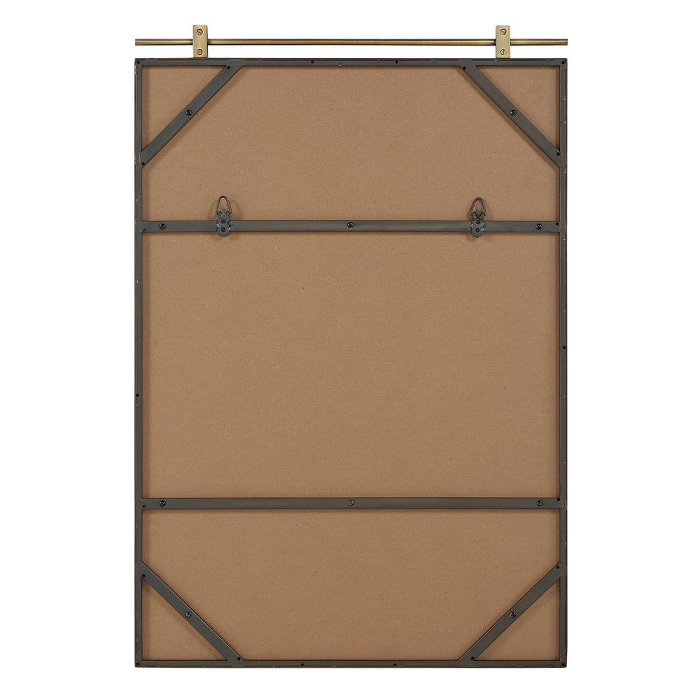 Neem 36" H x 24" W Wall Mirror, Yellow - Backing Image - MT2737