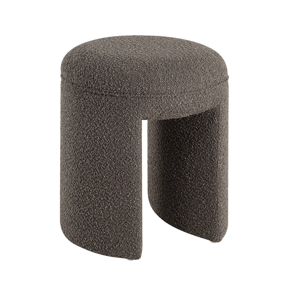 Amarion 16.93" Height Stool, Brown - Angle Image - CHA108