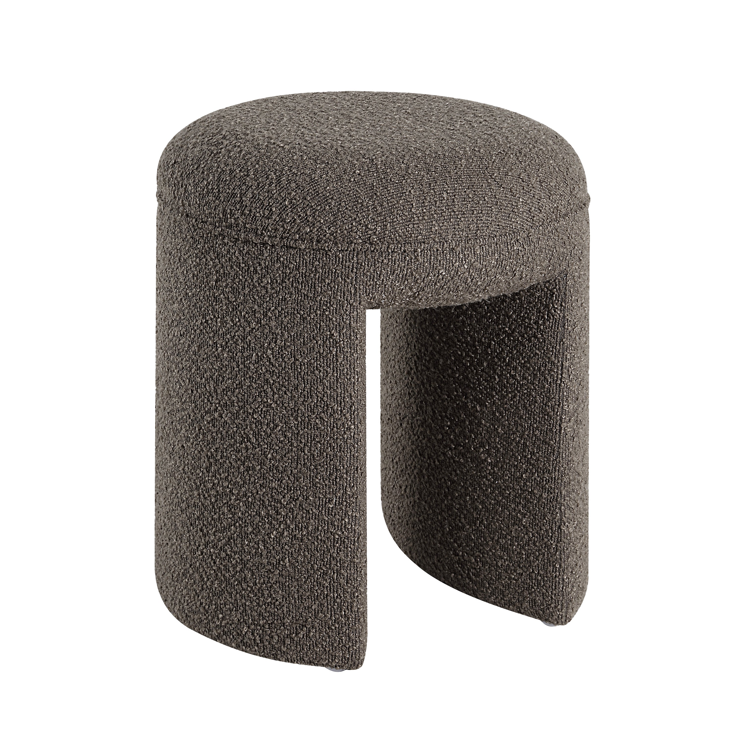 Amarion 16.93" Height Stool, Brown - Angle Image - CHA108