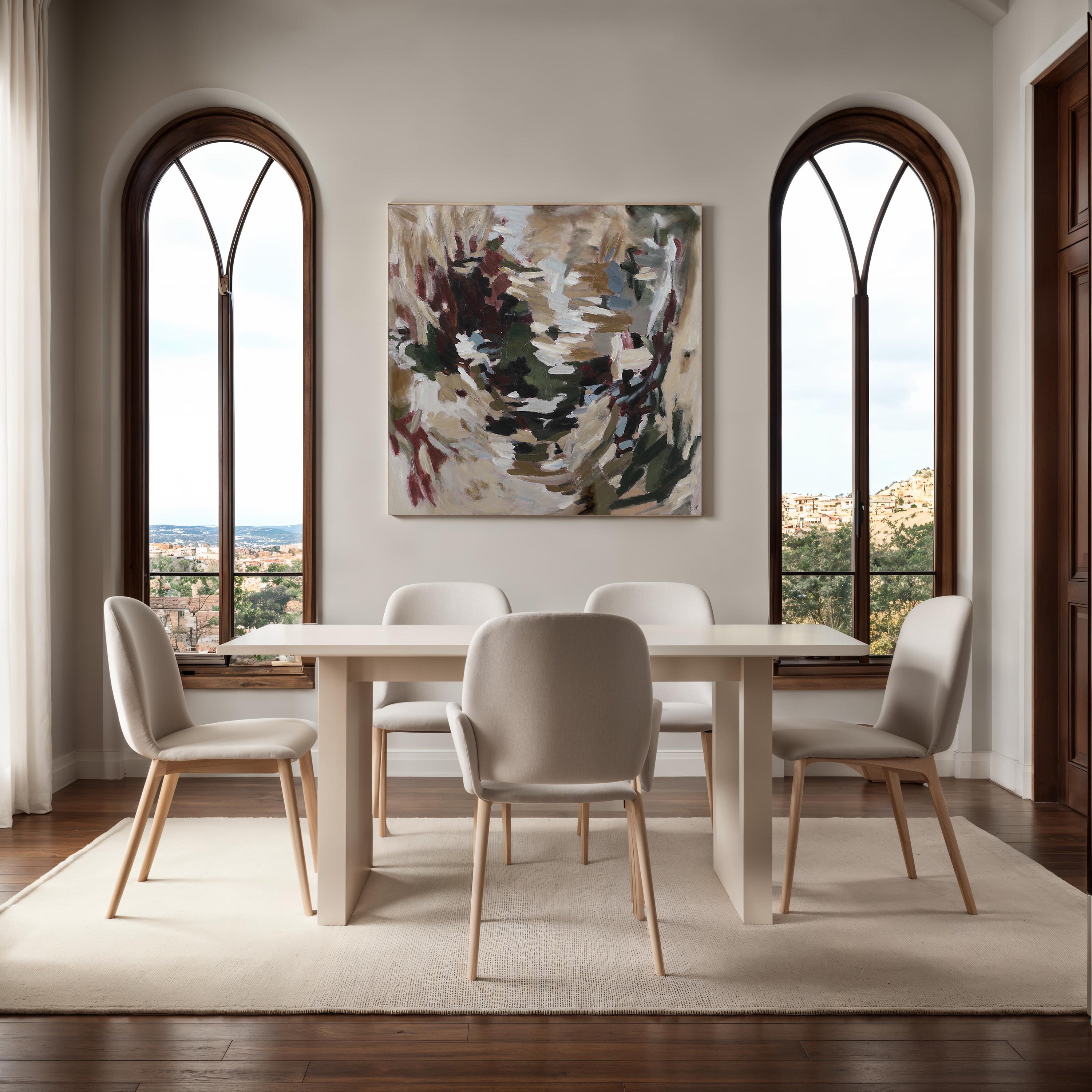 Ardesia 50" H x 50" W Canvas Art - Lifestyle Image - OL2238