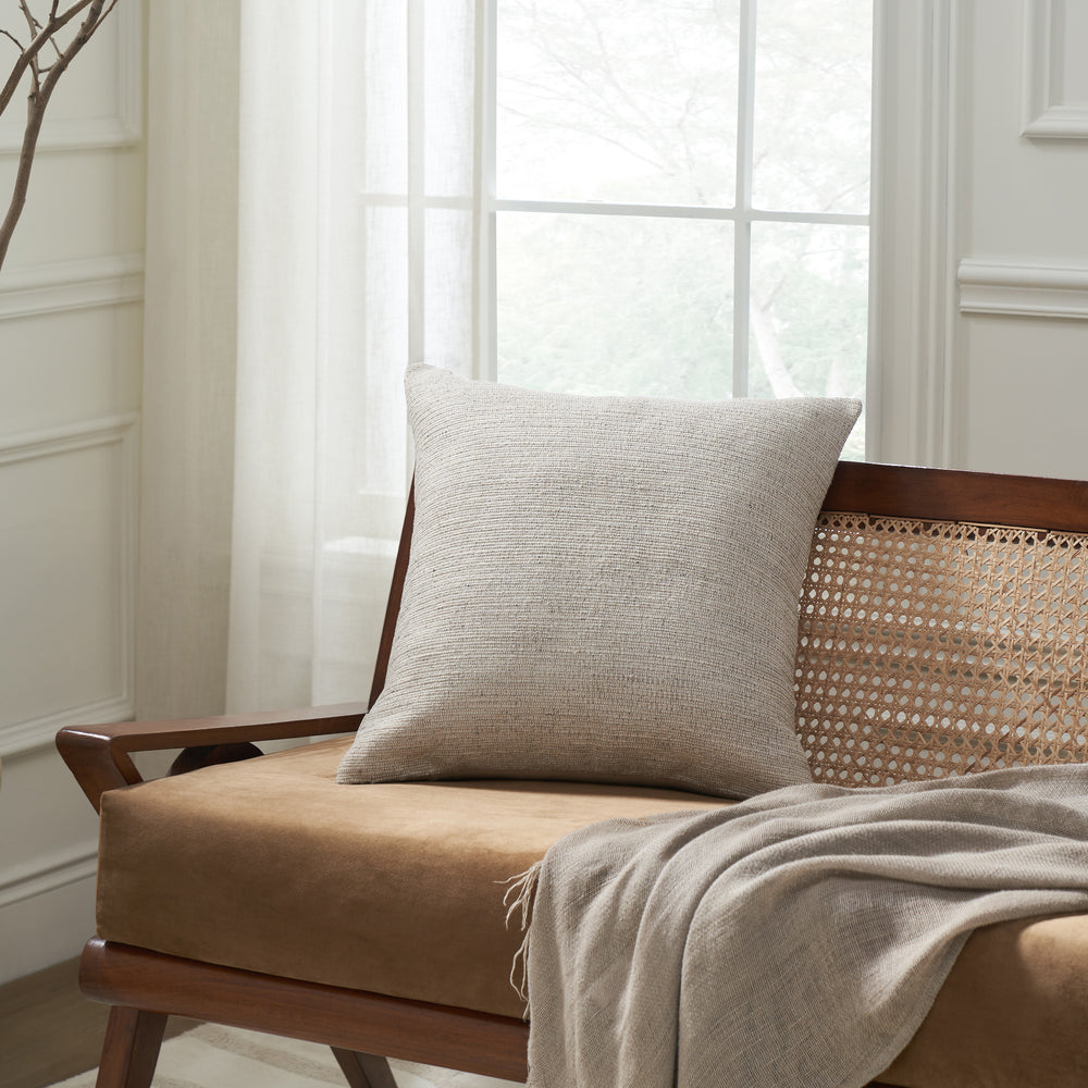 Azucar 20 X 20 Indoor Pillow, Stone - Lifestyle Image - PWFL1474