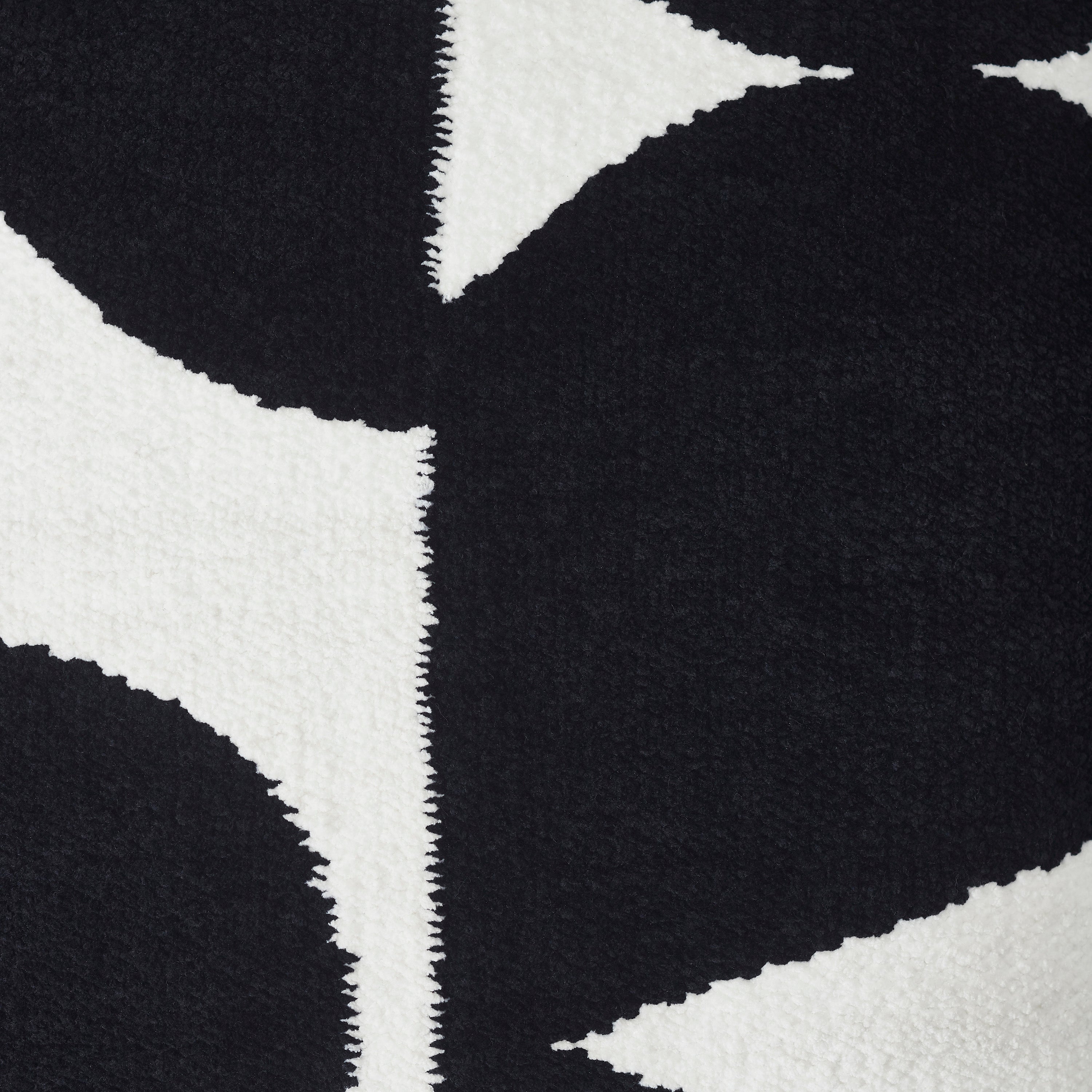 Mauro 20X20 Indoor Pillow, Black - Detail Image - PWFL1467