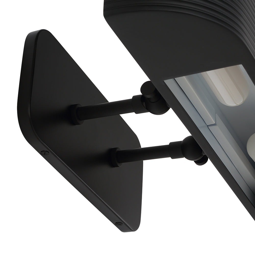 Saba 4.5" Height Wall Sconce, Black - Detail Image - WS165