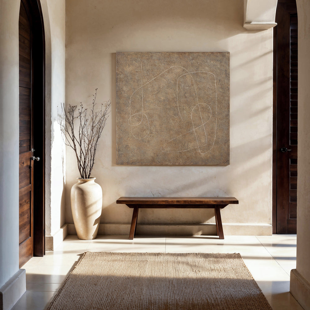 Berkeley 48" H x 48" W Canvas Art, - White Label Lifestyle Image - OL2240