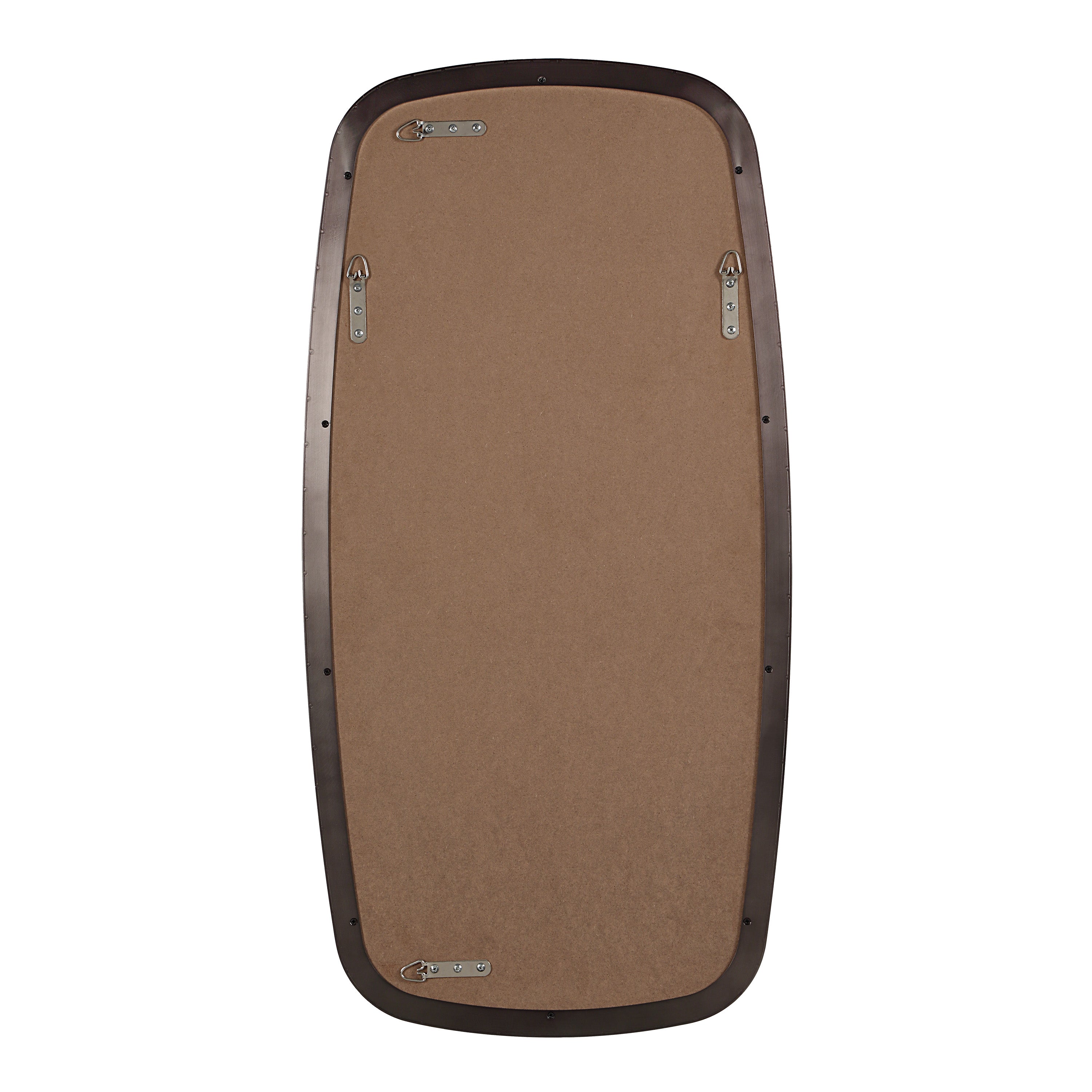Nicoya 40" H x 20" W Wall Mirror, Brown - Backing Image - MT2713